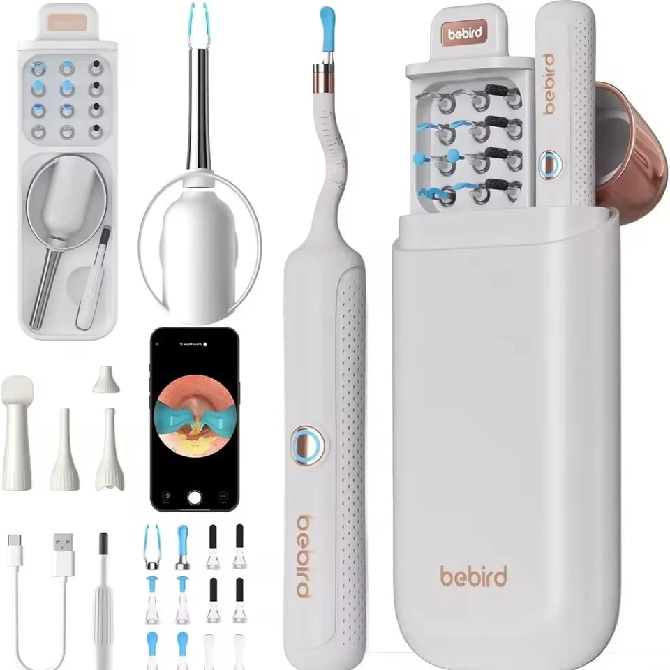 New Original Bebird EarSight Plus I35R Visual Ear Cleaner Earpick Bendable HD Clipable Tweezers All-in-1 Ear Rod Earwax Removal