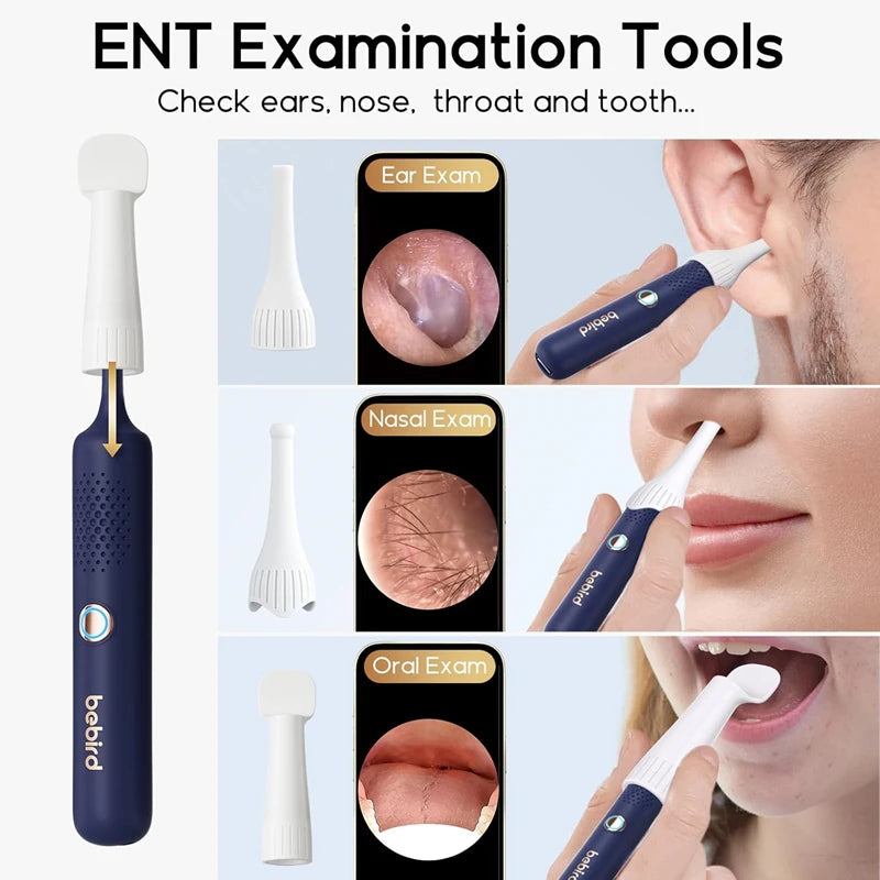 New Original Bebird EarSight Plus I35R Visual Ear Cleaner Earpick Bendable HD Clipable Tweezers All-in-1 Ear Rod Earwax Removal