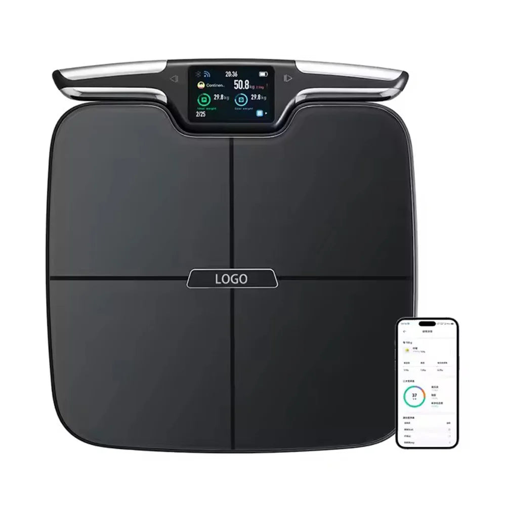 Smart WIFI Scale FSA or HSA Eligible,8 Electrodes Digital Bathroom Scale for Body Weight and Fat, BMI, Muscle Mass 56 Body index