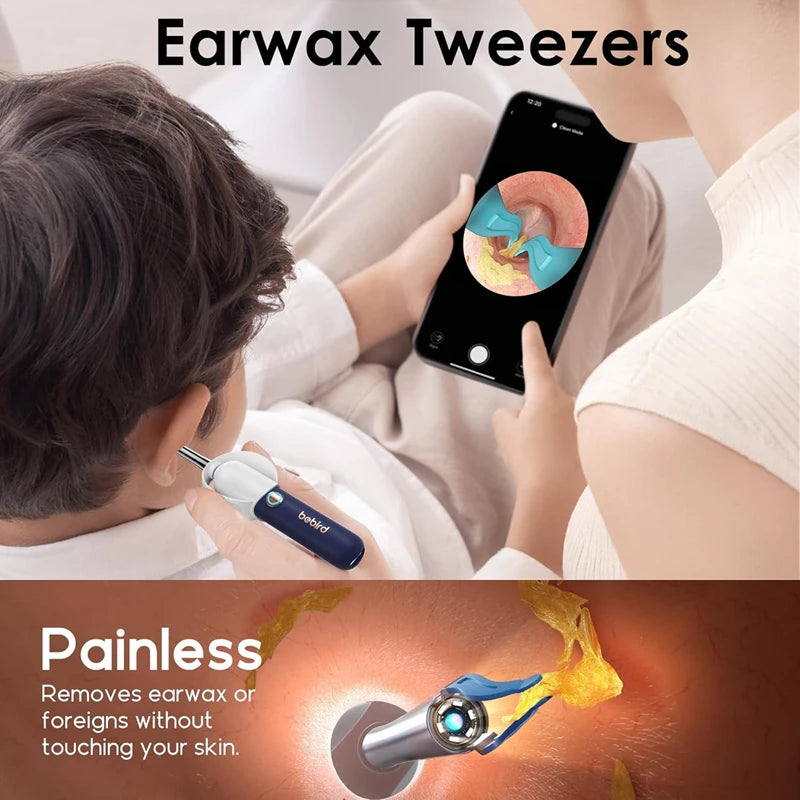 New Original Bebird EarSight Plus I35R Visual Ear Cleaner Earpick Bendable HD Clipable Tweezers All-in-1 Ear Rod Earwax Removal