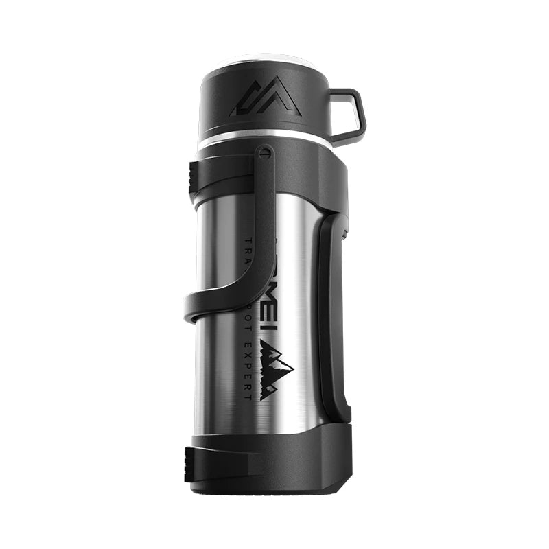 Nrmei Large Capacity Stainless Steel Water Bottle Insulated Vacuum Flask for Outdoor Camping And Adventure Water Preservation