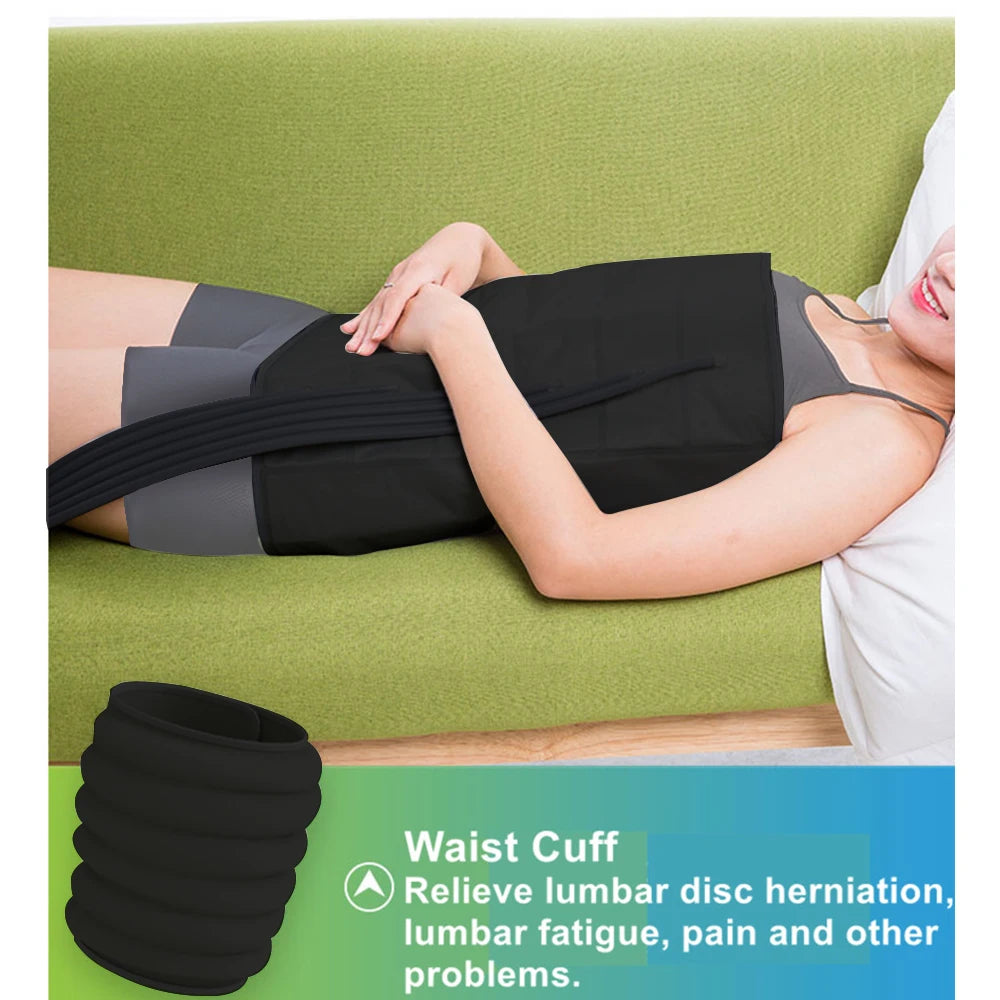 Thigh Air Compression Pressure Massager,Relieve Varicose Veins,Promote Blood Circulation,Relieve Thrombus,Leg Massager Machine