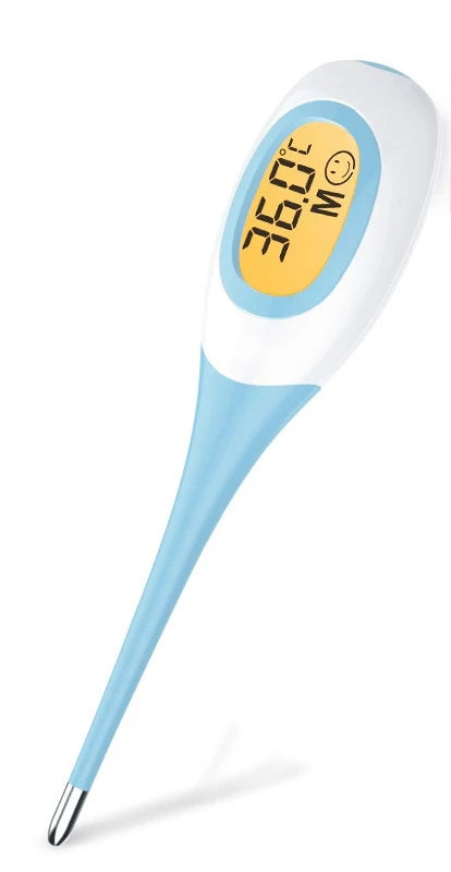 Professional LED Pet Thermometer for Dogs & Cats - Safe Dry/Wet Vet Thermometer, Pet Medical Equipment